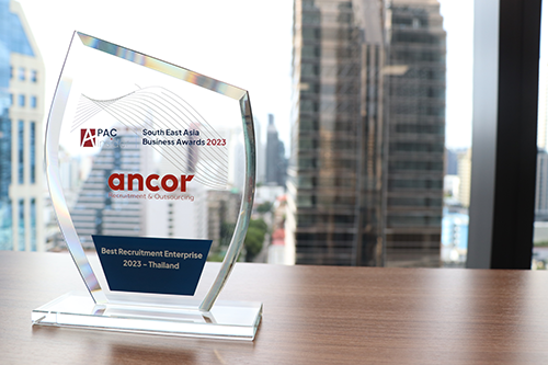 ANCOR ชนะรางวัล ‘’Best Recruitment Enterprise 2023 – Thailand’’